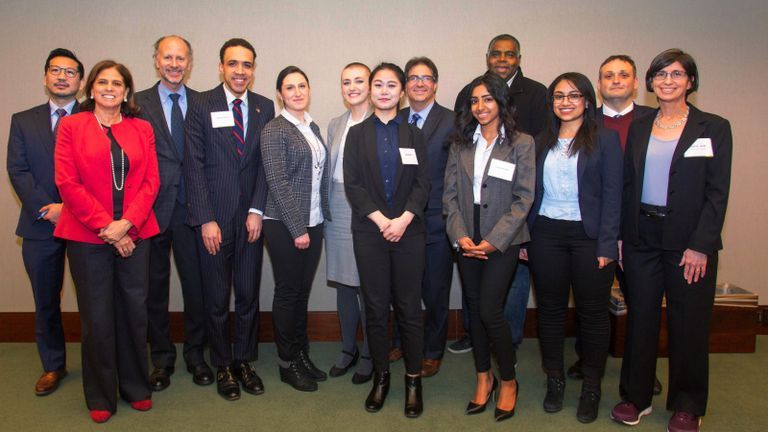 Hunter College Pre-Law students.