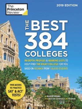 The Princeton Review Best 384 Colleges book cover