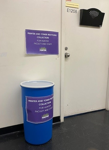 Printer and Toner Recycling Bins
