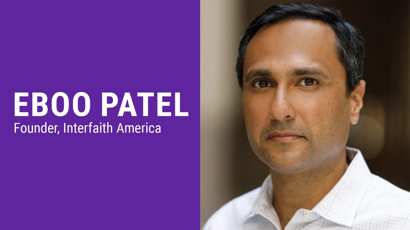 portrait of Eboo Patel