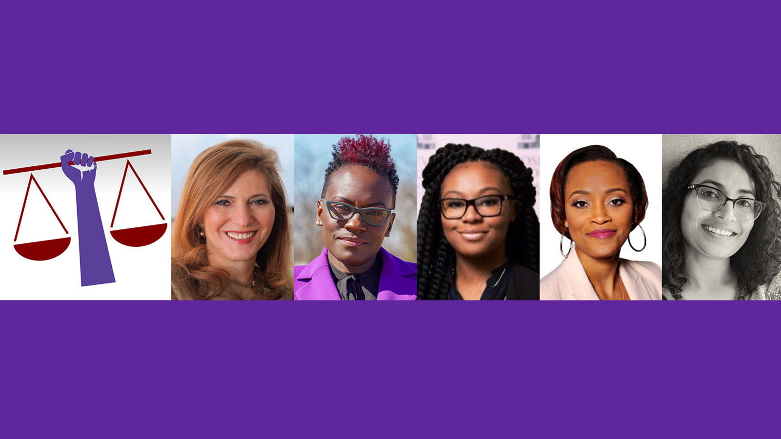 (From left) Hunter President Jennifer Raab, Melva Miller '04, Thamara Jean '18, Tiffany McFadden and Lisa Ramadhar 13'