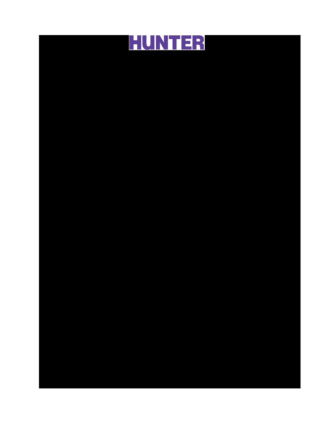 Hunter Participation Agreement Form Hunter College