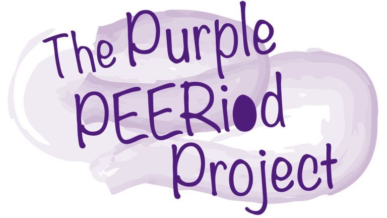 Logo for the Purple Period Project