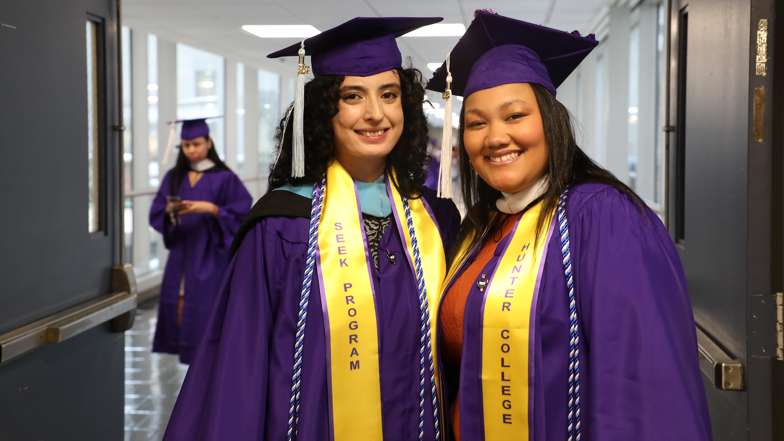 SEEK students at 2023 Winter Commencement