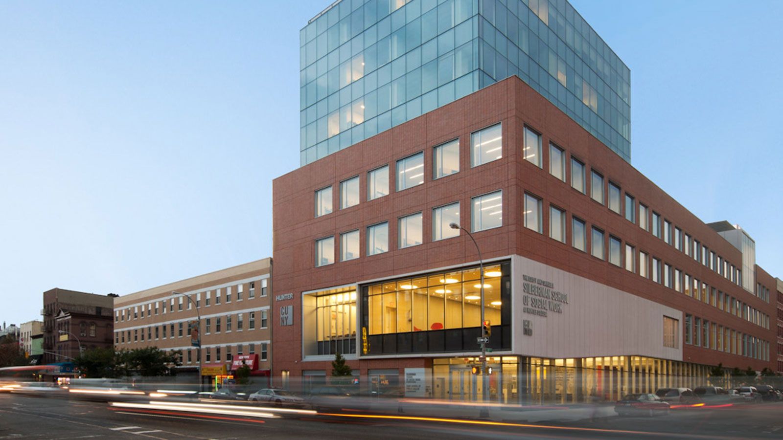 Hunter College's new Silberman campus building