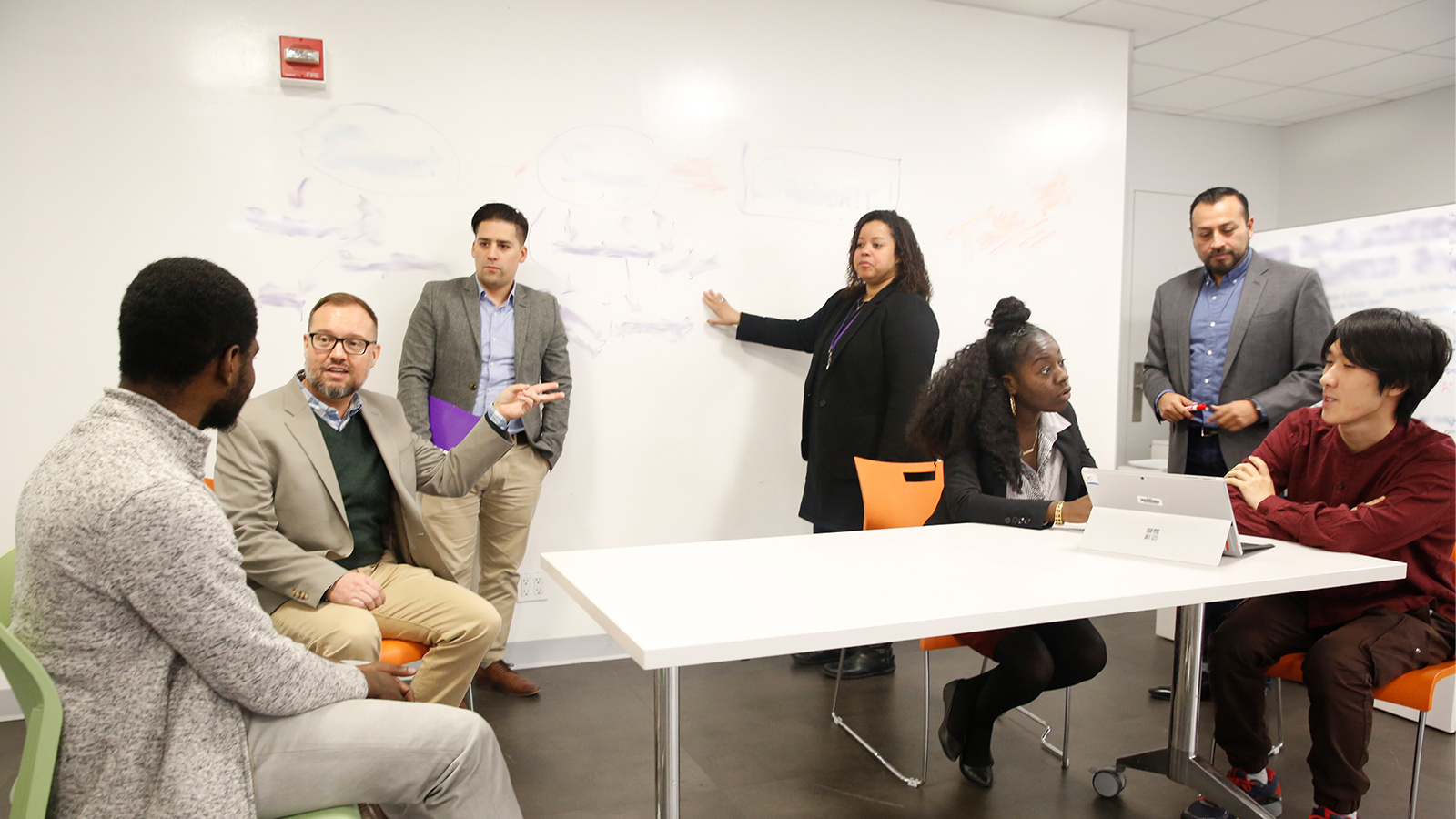 Hunter college faculty and students