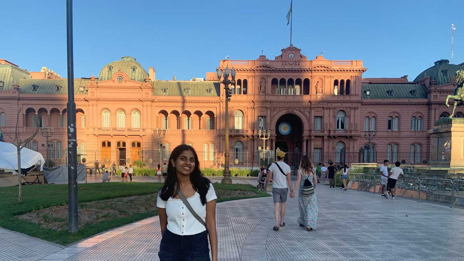 hunter student in Argentina