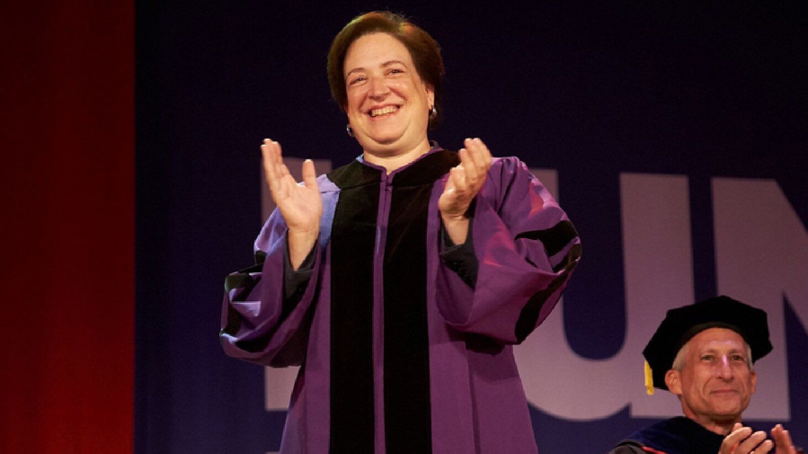 Supreme Court Justice Elena Kagan receives Honorary Doctorate of Humane Letters