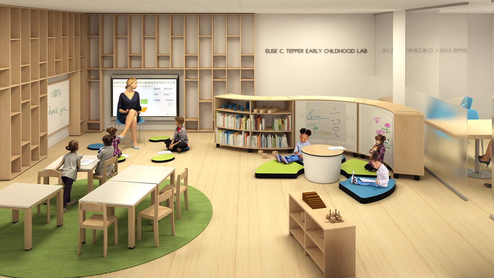 Tepper Early Childhood Lab Rendering