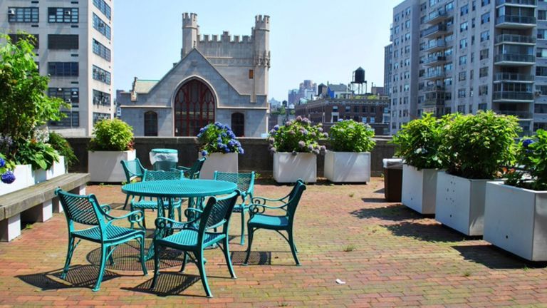 Hunter College terrace