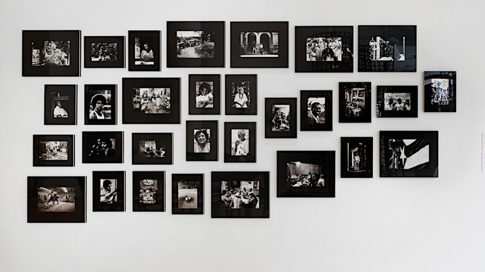 Frank Espada's The Puerto Rican Diaspora: Themes in the Survival of a People, part of the Diasporic Collage exhibition at the CENTRO Gallery, photograph by Argenis Apolinario, 2025