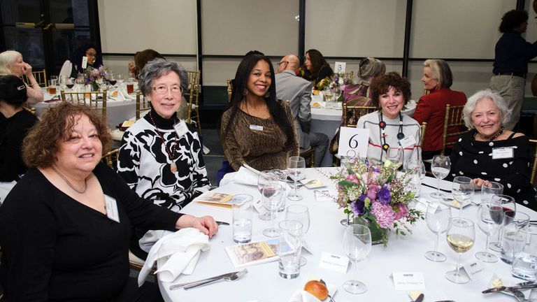 Group photo from the Thomas Hunter Leadership Dinner