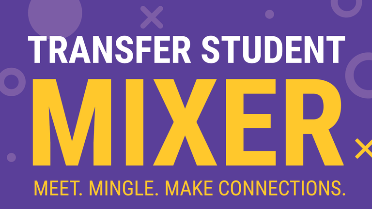 transfer student mixer - meet mingle make connections