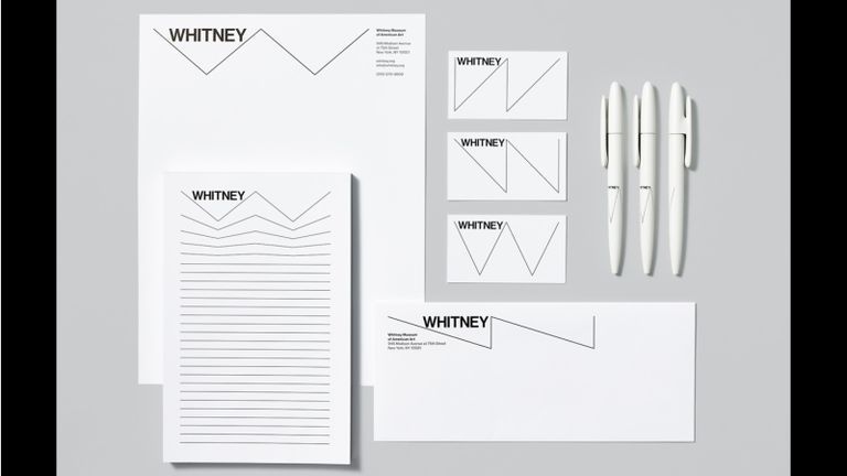 Whitney Museum stationary